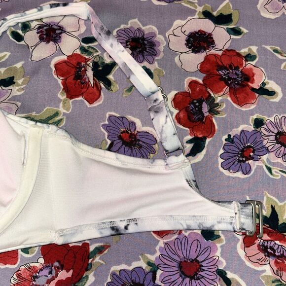 M 8/10 Women’s Bikini Top Two Adjustable Straps Underwire - Picture 9 of 13